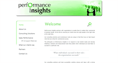 Desktop Screenshot of performanceinsights.com.au